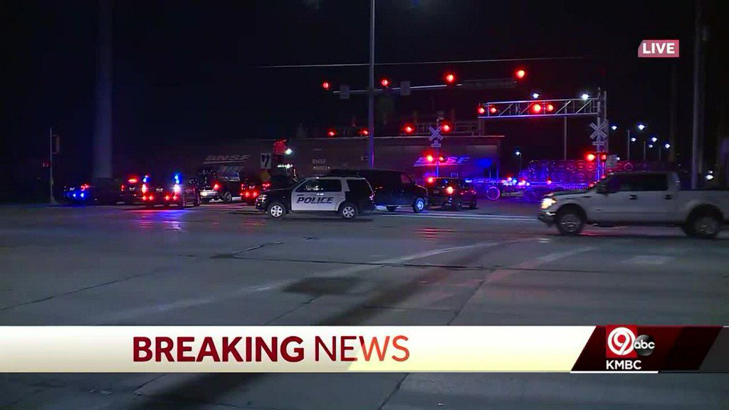 Pedestrian struck and killed by train in Gardner, Kansas    