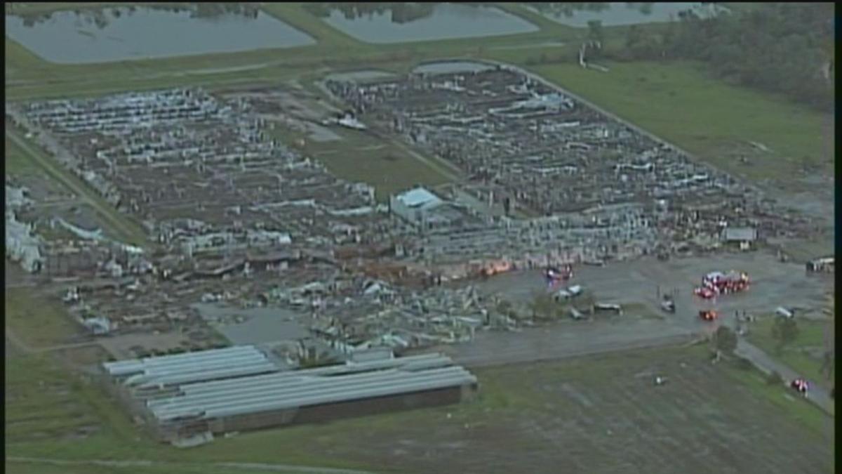 Tornado causes miles of destruction in Linwood, Kansas     