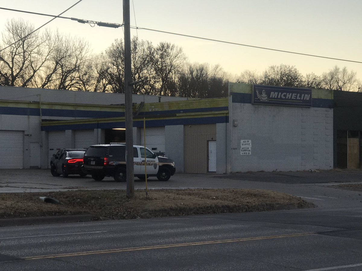 Two officers are still here at this garage on S. Hillside. Dispatchers confirm a shooting around 2:30 a.m. 