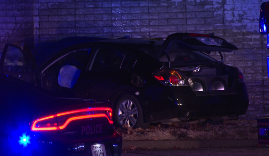 
Three people were injured in a crash in east Wichita. Wichita police said a vehicle was spotted speeding around 12:20 a.m. Tuesday morning near Oliver and Lincoln. When officers went looking, they found it had crashed into a barrier wall near Orme and Bluff.