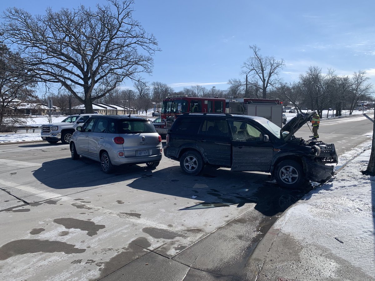 One person taken to hospital after 2-vehicle crash 1144 am Thursday at SW 6th and Gage