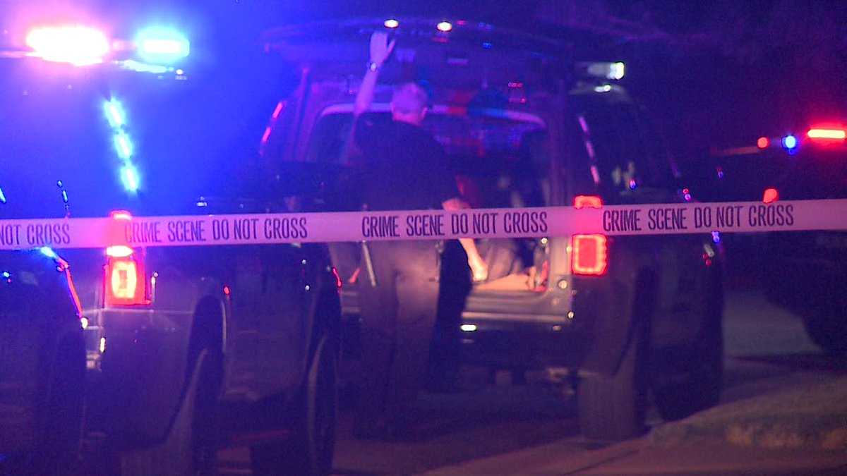 WichitaPolice looking into what happened, after 2 people crashed a vehicle in a west Wichita neighborhood. The victims also have gunshot wounds & are badly hurt.  Earlier, neighbors called 911 to report a car theft and burglary.