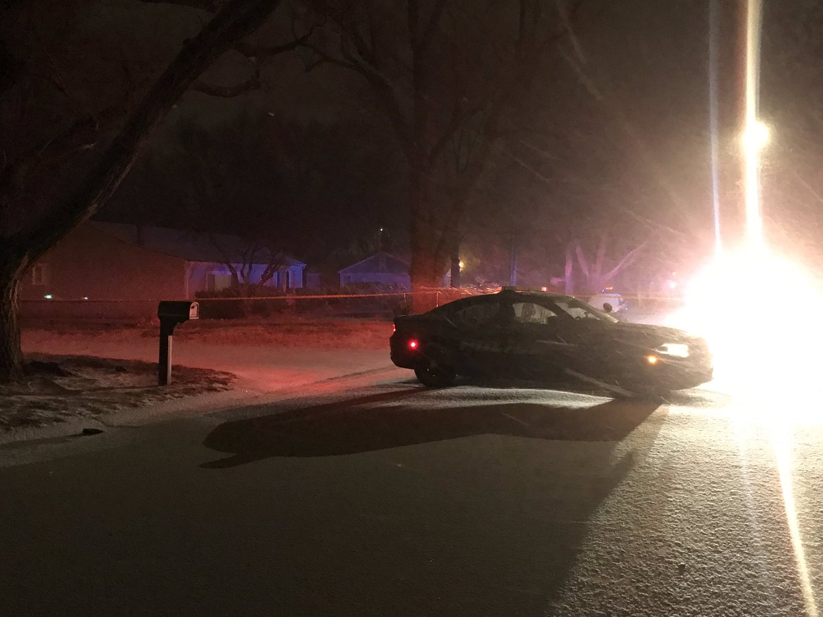 Sedgwick County dispatchers say police responded to a shooting on N Bullinger.  Officers have a home taped off. They are looking at the sides of the home and in the yard with flashlights.  