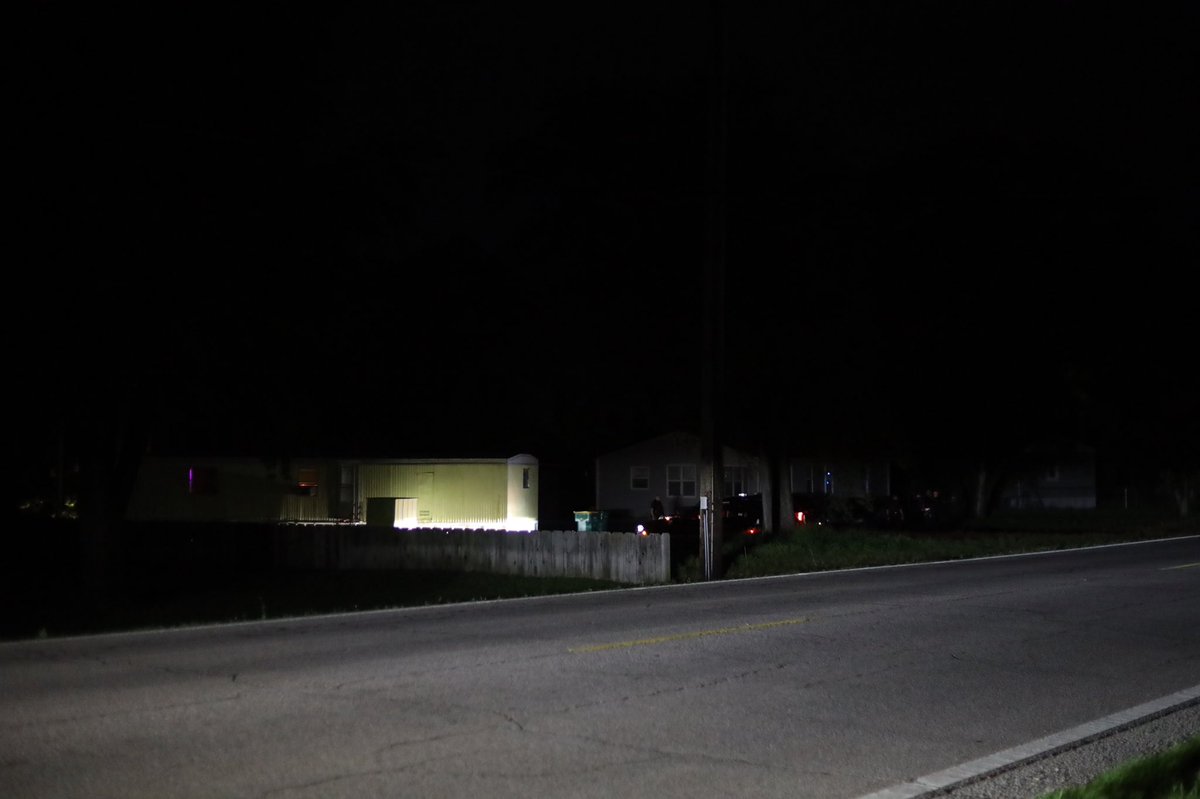 Police are wrapping up a scene here at the Meadowlark Mobile Home Park where a shooting happened. The victim has non-life threatening injuries,