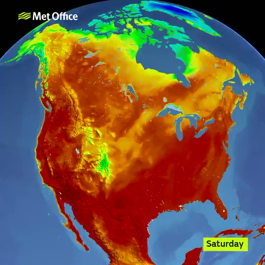 A dangerous heatwave, unprecedented in modern times. Forecast maximum temperatures in excess of 40C are expected for several days, well above model climatic extremes