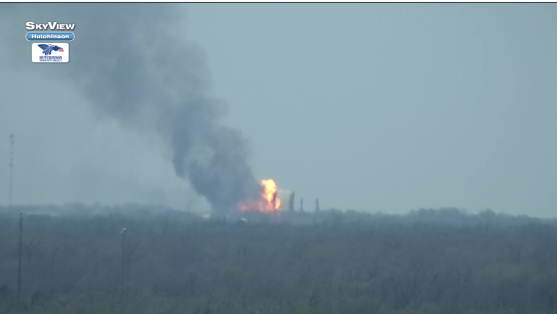 Here's another look at the fire at the gas plant in Haven. Our team is still working to gather more information.