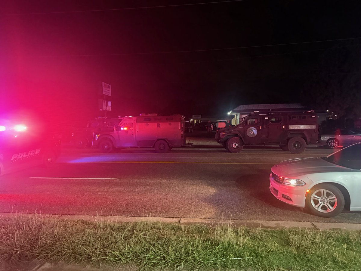 There is a heavy police and SWAT presence in northwest Wichita as officers handle a situation. The police presence is in the 2700 block of north Amidon.